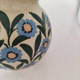 Ceramic vase ball signed elchinger