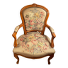 Paire de fauteuils bergère style Louis XV