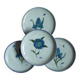 4 plates Yvonne Seyve and Josiane Chaudet