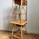 Rattan bedside tables in the style of Audoux Minet.