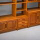 Mid-century modern Danish modular teak wall unit from Dyrlund, Denmark, 1970s