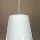 Opaline suspension and brushed steel