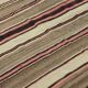 Turkish Kilim Yuruk 185x281 cm Striped Beige Brown Vintage Anatolian