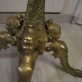 parrot coat rack in marble and brass