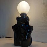 70s bust lamp