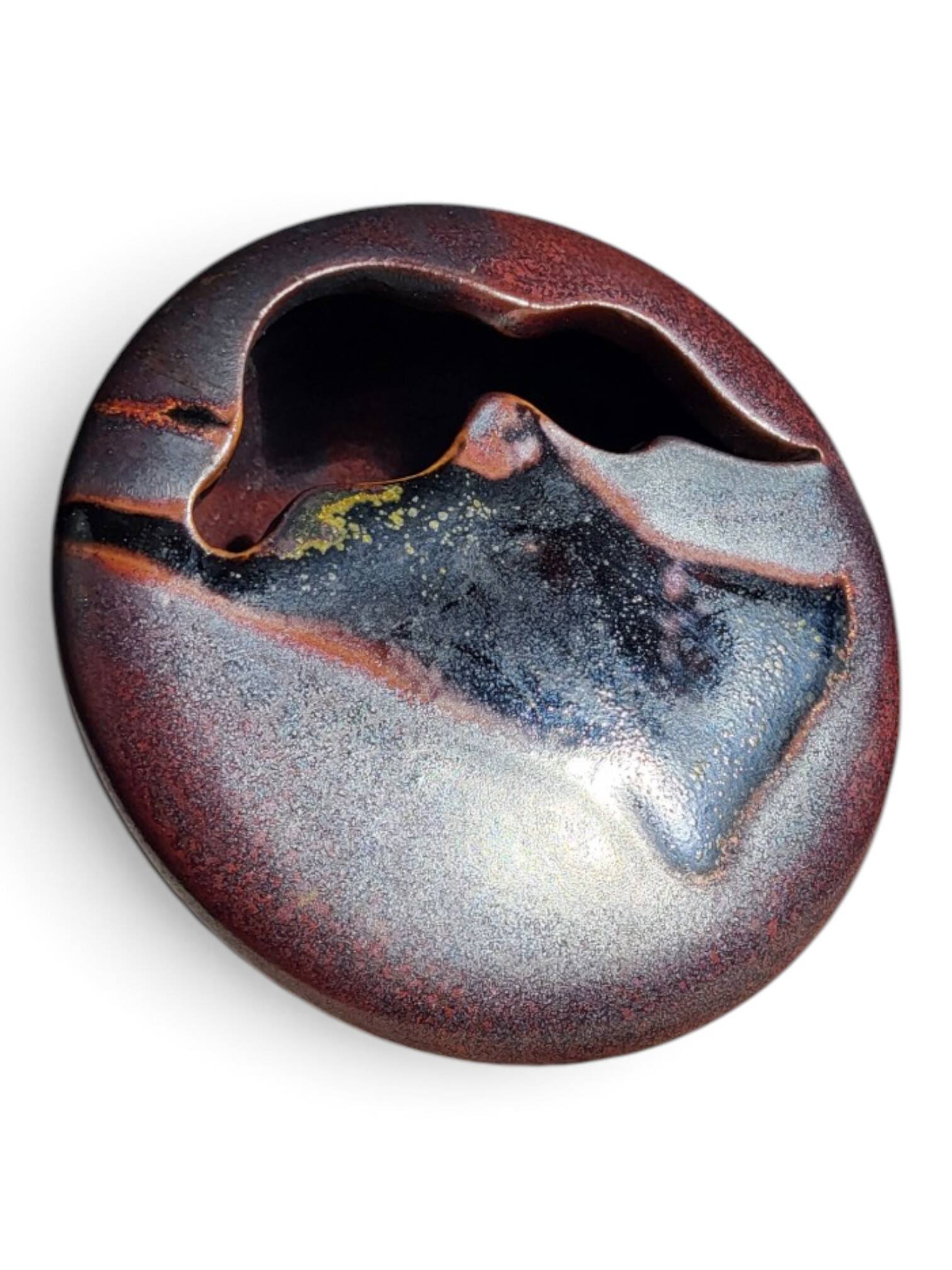 Vase en grès émaillé de Jean Cacheleux — Puisaye