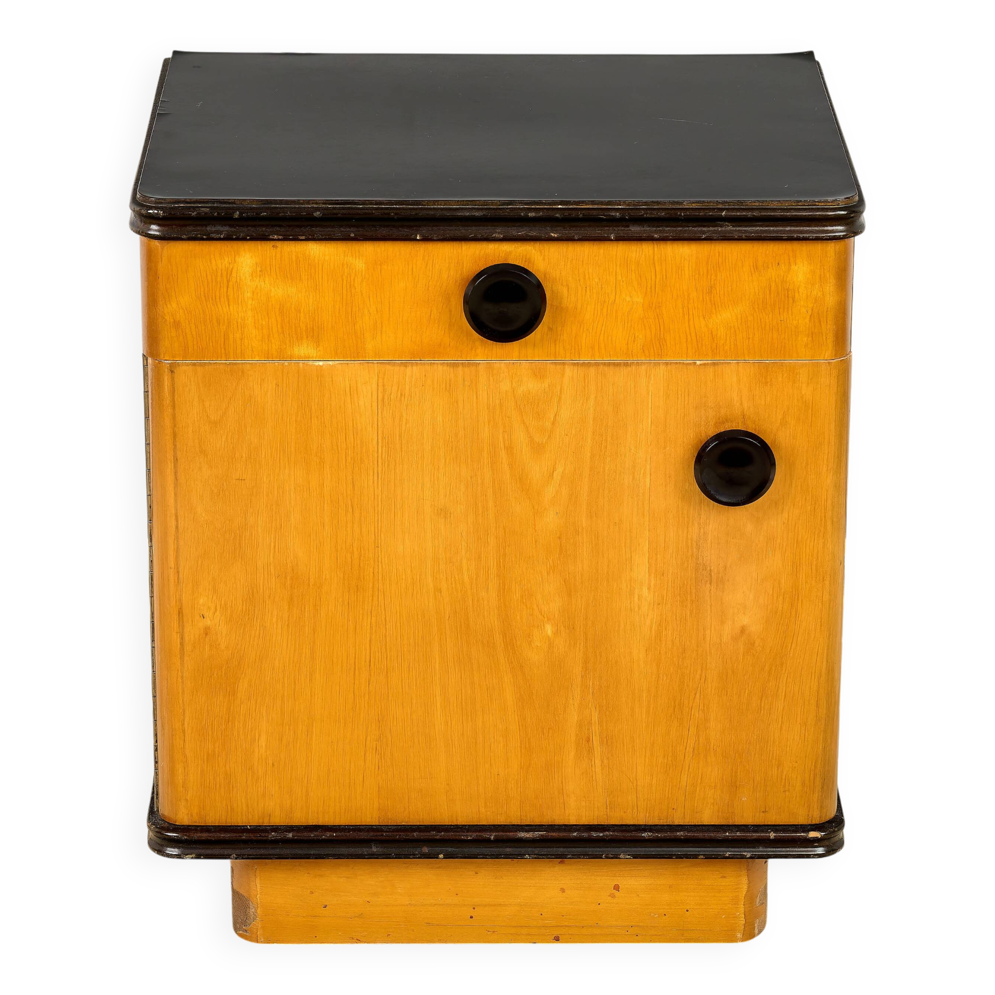 Mid-Century Nightstand by Jindrich Halabala for UP-Zavody
