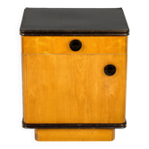 Table de chevet Mid-Century par Jindrich Halabala pour UP-Zavody