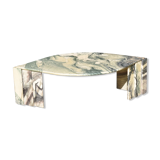 70s marble coffee table