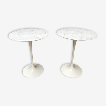 Pair of pedestals by Knoll international design Eero Saarien 1970