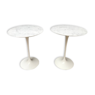 Pair of pedestals by Knoll international design Eero Saarien 1970