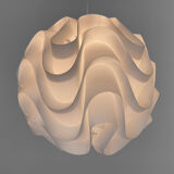 Pendant light P172 by Poul Christiansen for Le Klint, Denmark 1970s