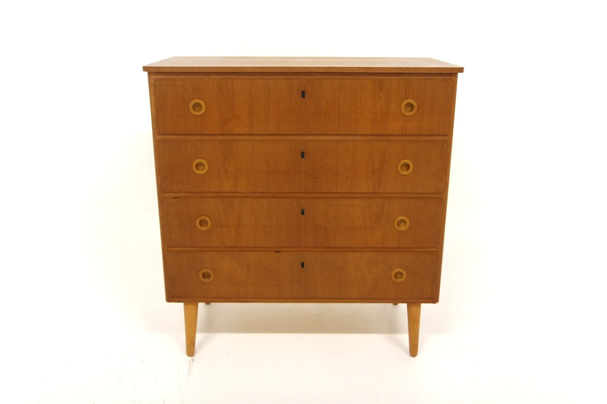 Scandinavian teak chest of drawers, Sweden, 1960