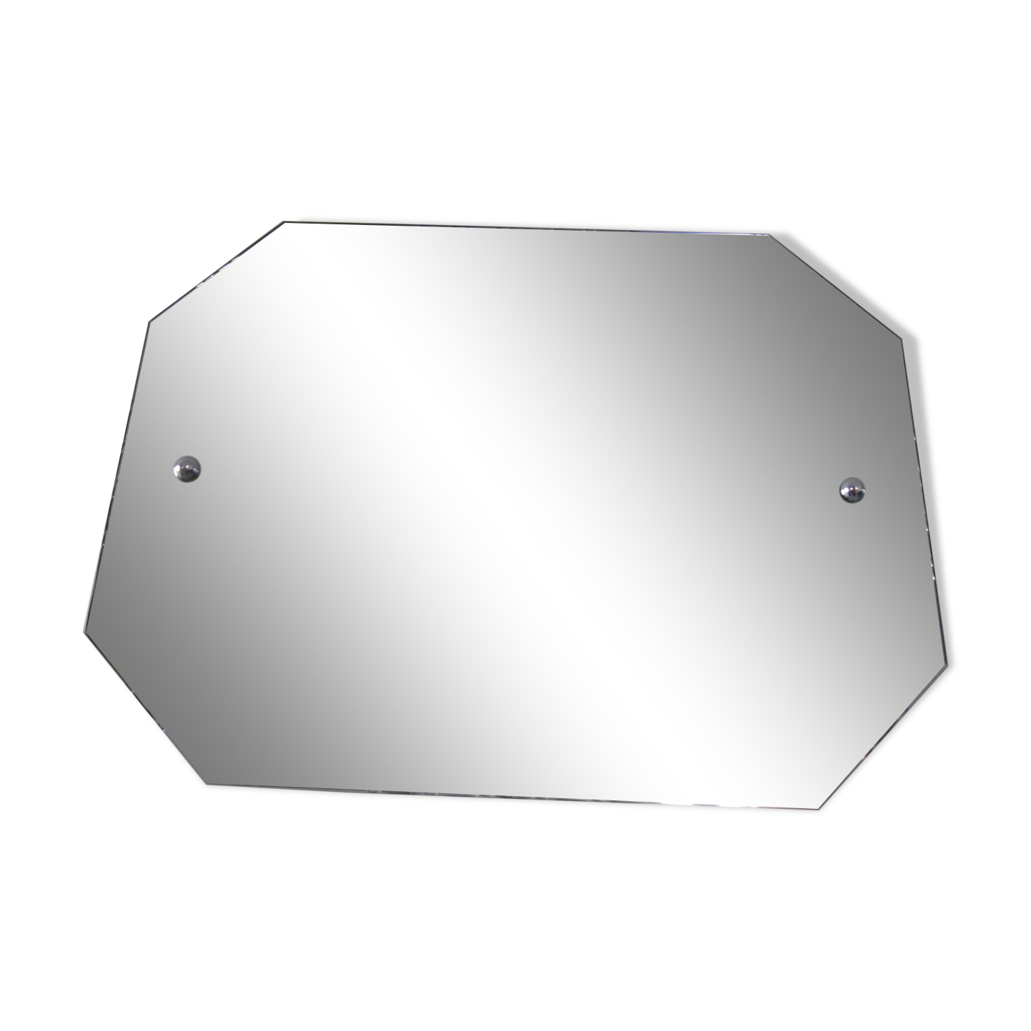 bevelled mirror from the 1960s 60x45cm