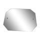 bevelled mirror from the 1960s 60x45cm