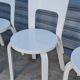 Set of 4 Alvar Aalto chairs