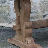 Wooden monastery table XIX