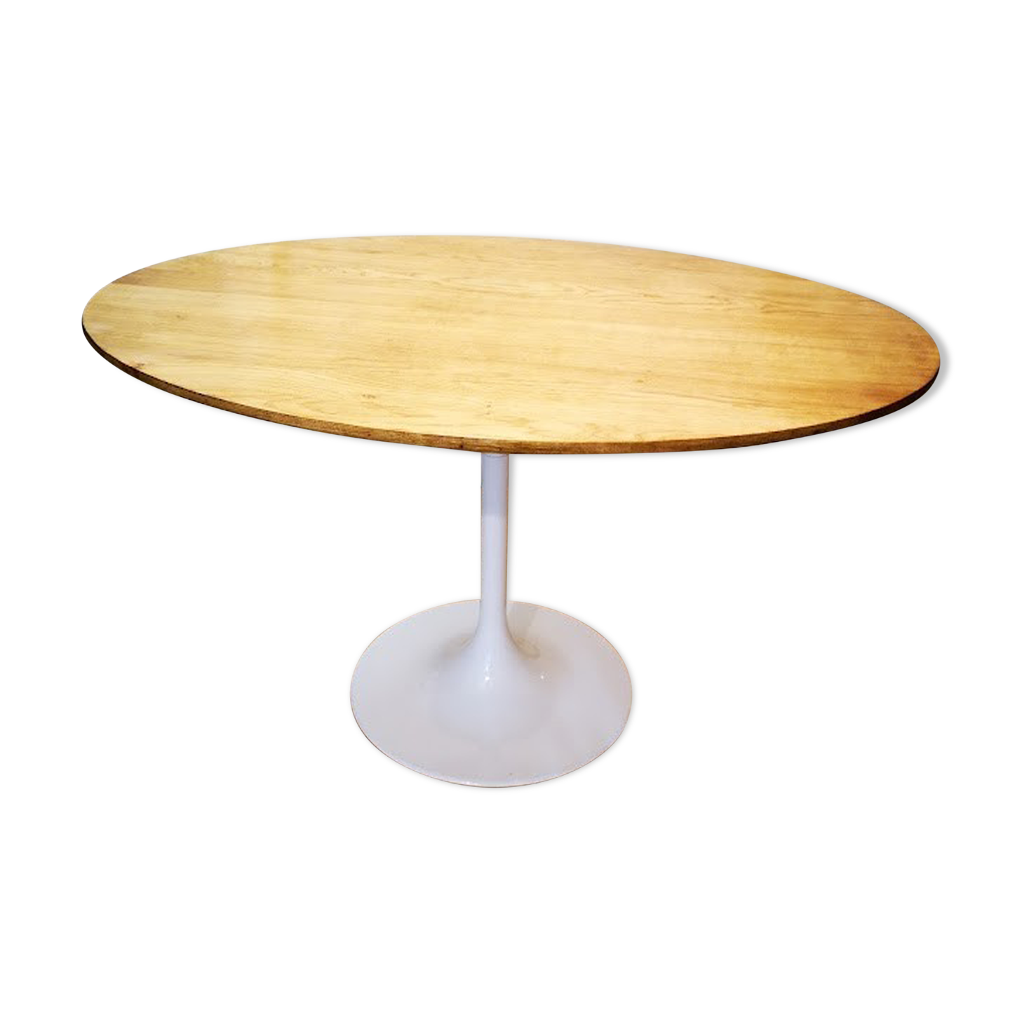 Oval table tulip foot
