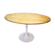 Table ovale  pied tulipe