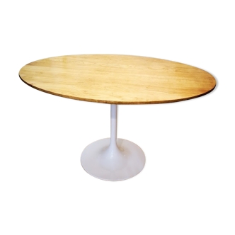 Oval table tulip foot