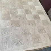 Table à manger Louis XV décapée en chêne massif 1970 215cm