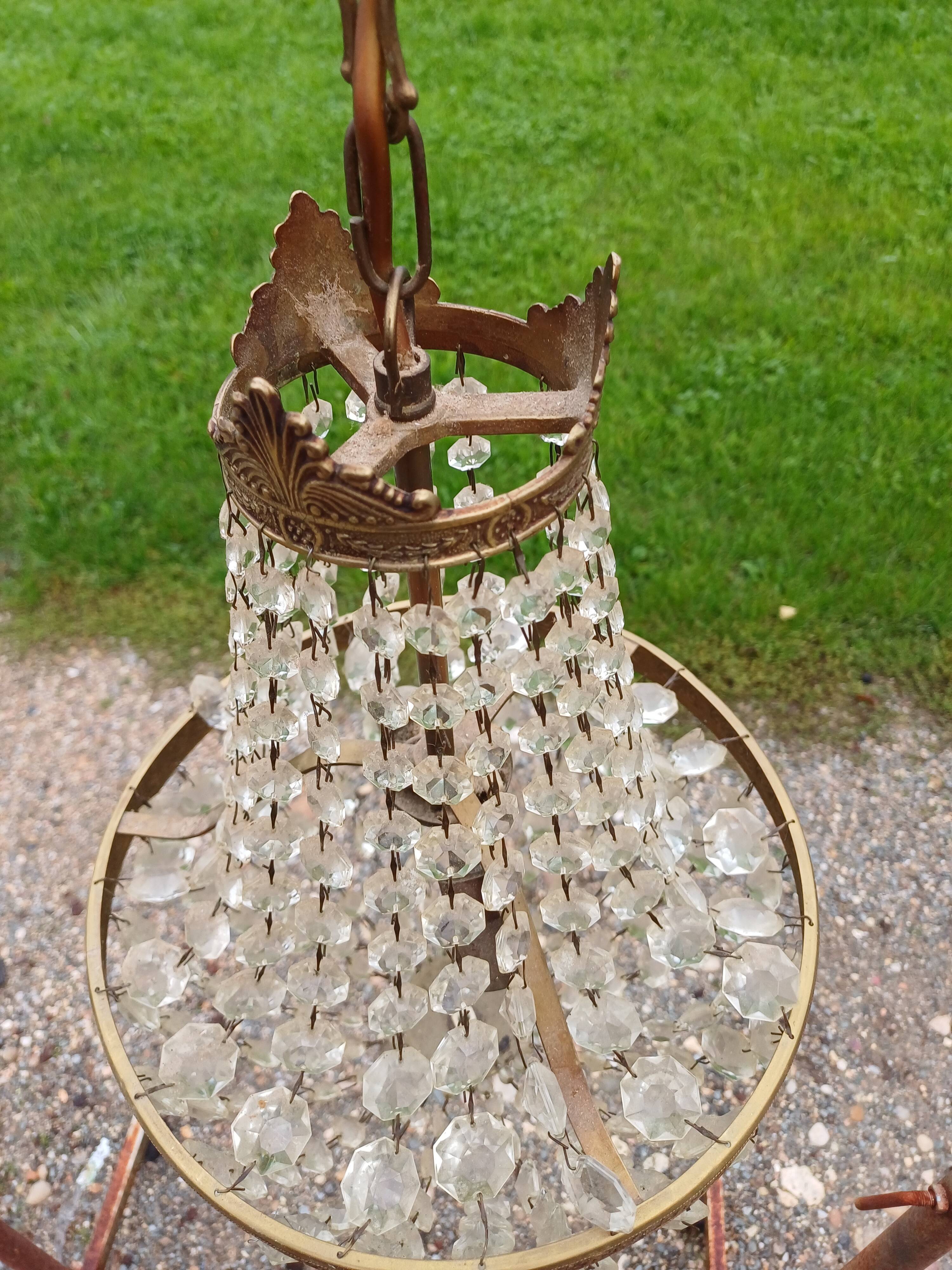 Hot Air Balloon Chandelier with Tassels
