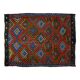 Anatolian handmade kilim rug 283 cm x 218 cm