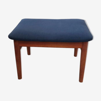 Ottoman scandinave France & Son en teck années 60