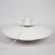 Danish vintage pendant lamp Sofie by Kurt Wiborg, Jeka, 1980s