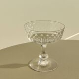 Set of old glasses and carafes cristal saint lambert