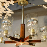 Chandelier 1940 at 6 bras de lumière