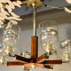 Chandelier 1940 at 6 bras de lumière