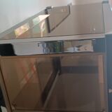 Vintage showcase in brass and chrome Renato Zevi