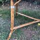 Rattan and wicker table