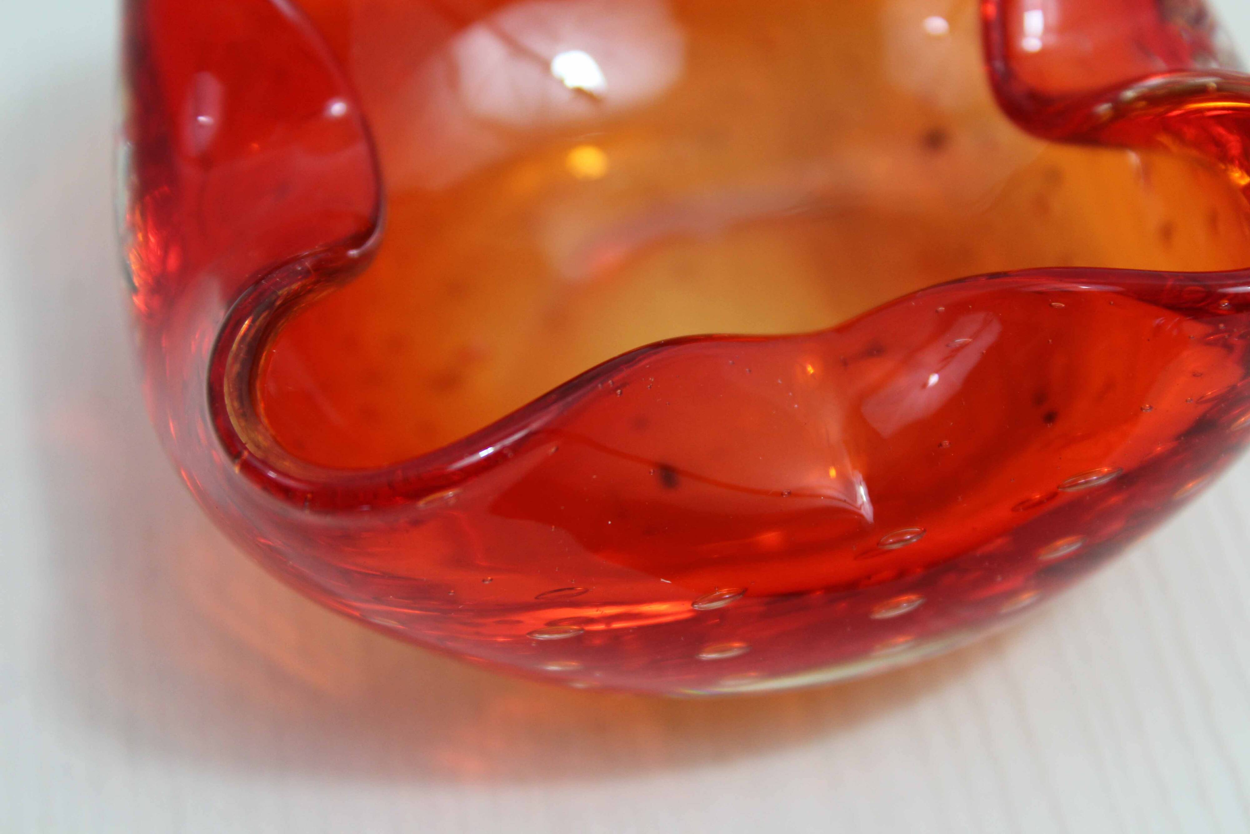 Murano glass ashtray 1970
