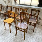 Set 11 Baumann bistro chairs