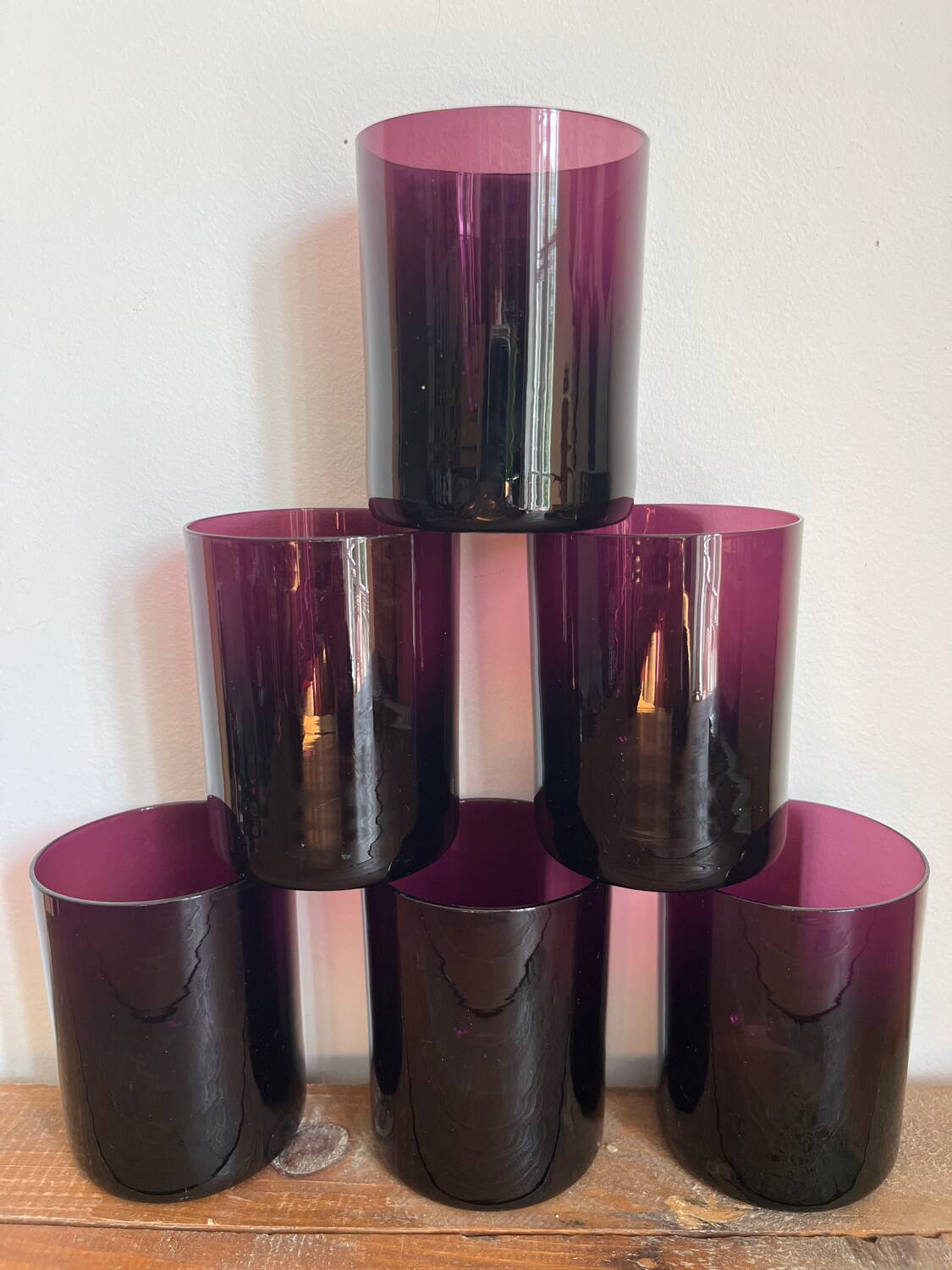 6 glasses