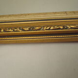 rectangular mirror golden tower 45x36cm