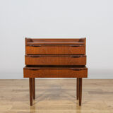 Small mid-century teak dresser by Henning Jørgensen for Fredericia, 1960s