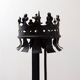 Grand Italian chandelier in wrought iron - 19th century