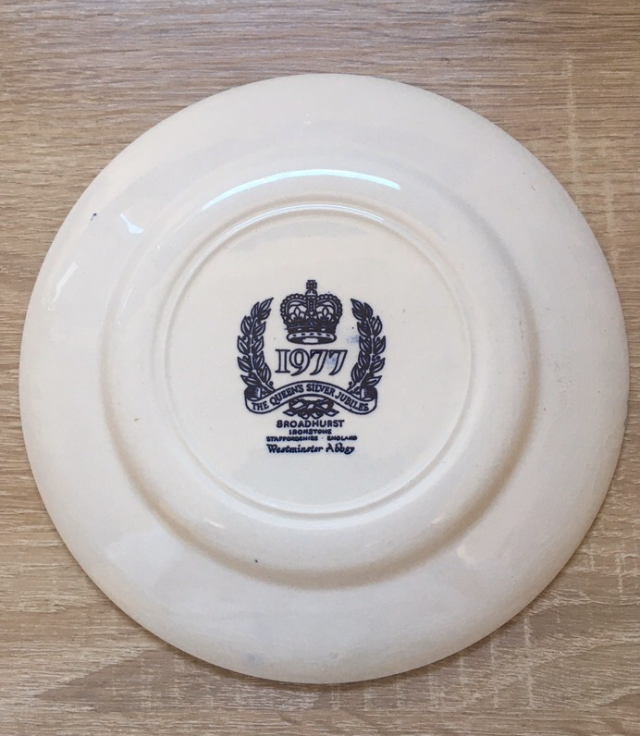 Broadhurst Staffordshire England English Earthenware Dessert Plates