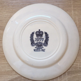 Broadhurst Staffordshire England English Earthenware Dessert Plates