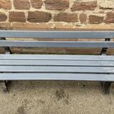 Banc de jardin parc vintage french garden bench type le banc idéal 1960