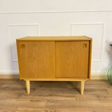 Vintage oak sideboard by Poul Hundevad