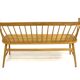 Banc scandinave  "Florida" en hêtre, frères Wigells, Suède, 1950