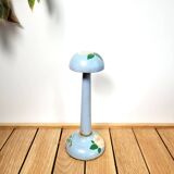 Blue vintage hat holder