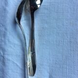 12 small art deco spoons, silver metal