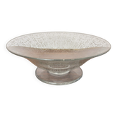 Baccarat footed bowl model Michelangelo – Antique engraved crystal