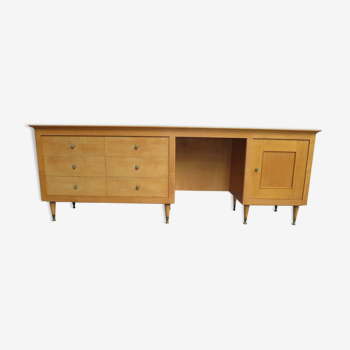 Enfilade bureau commode année 70