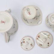 Limoges Haviland porcelain coffee service for Au Vase Etruscan chinese décor